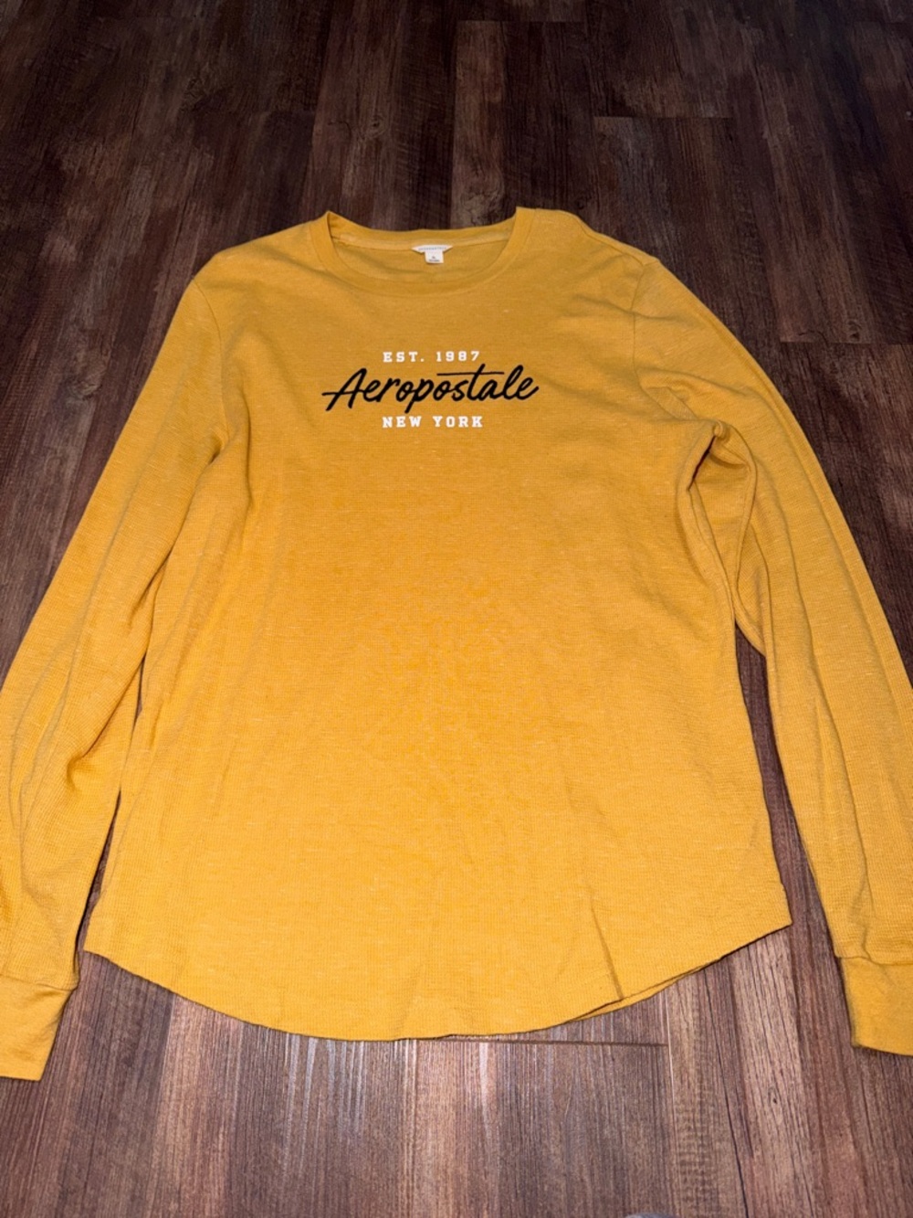 Mens  Aeropostale Long Sleeve Logo Thermal size XL